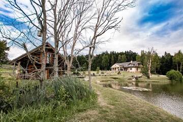 Фото номера Вилла Делюкс Загородные дома Prūsiškių dvaras г. Semeliškės 57